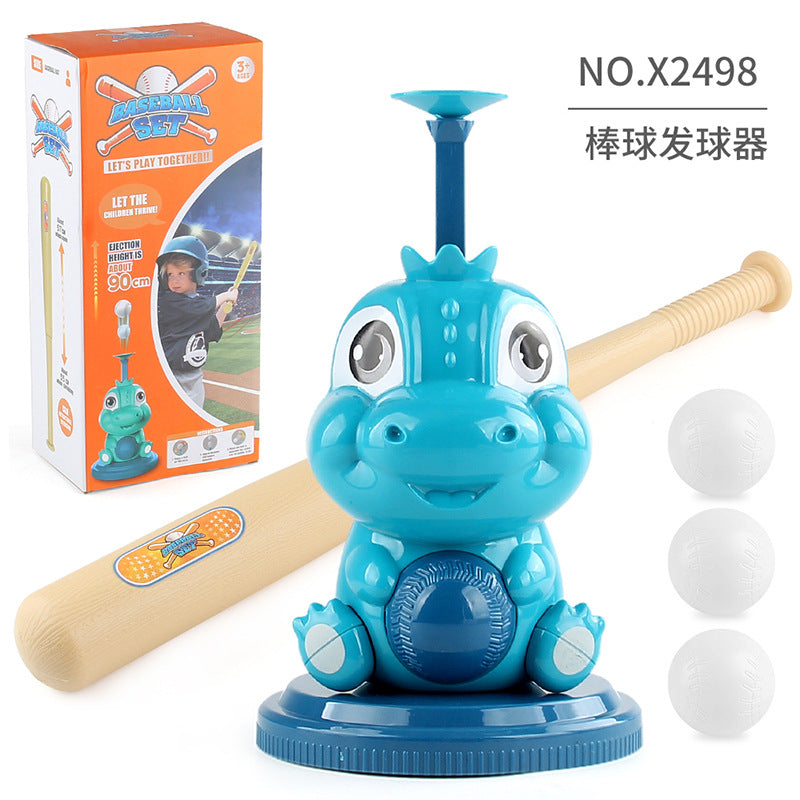 Cross Border Outdoor Sports Toy One Button Launcher Baseball Launcher Three-in-One Baseball Trainer Sports Toy - NO.X2498…
