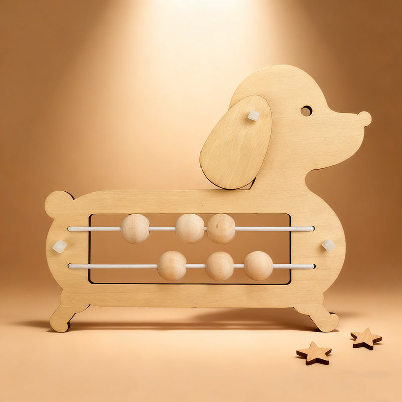 Baby and Children's Fence Busy Board DIY Accessories Early Education Educational Toys for Learning Words and Numbers Hole…