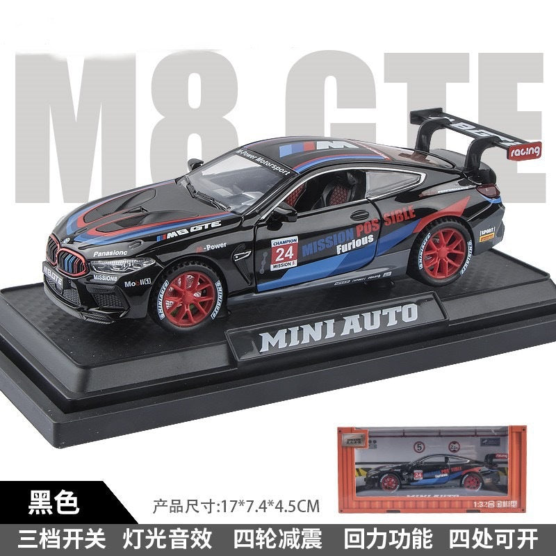 1:32 Supercar Lp780 Alloy Car Model Simulation Sports Car Racing Car Boys' Children's Toy Collectible Display Piece…