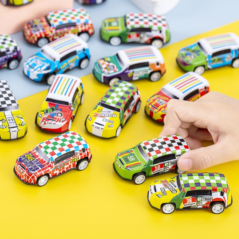Alloy Pull-Back Metal Inertia Mini Car Children's Toy for Boys, Small Gift for Kindergarten Kids, Wholesale - image 4