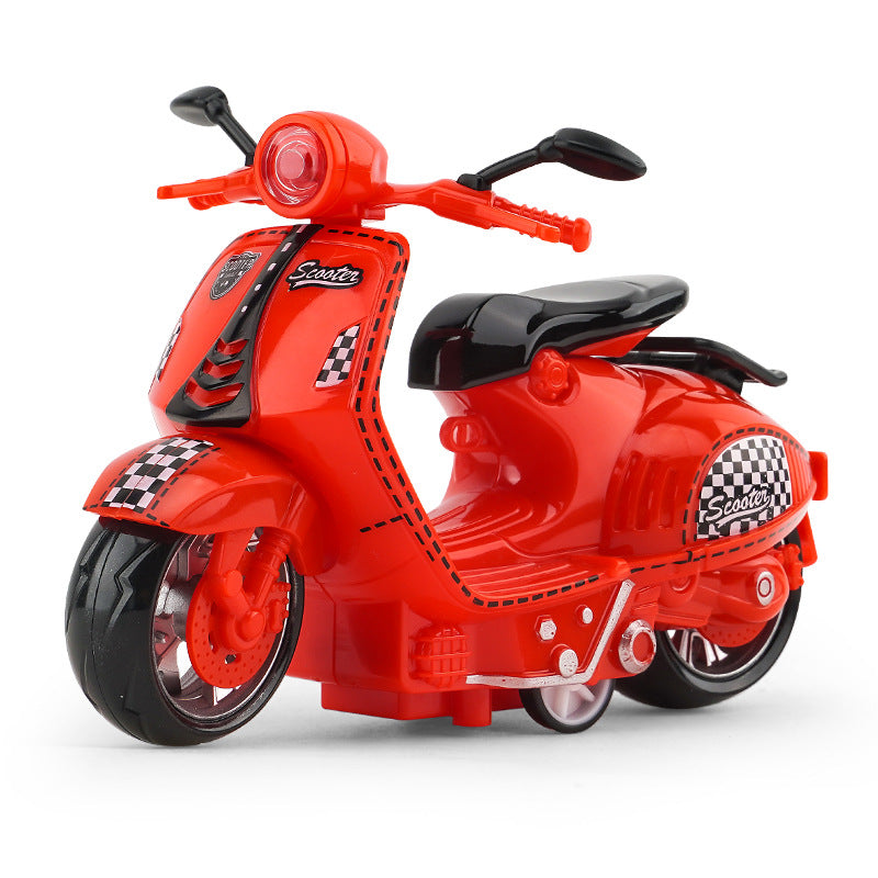 Cross-border generation children's toy boy baby simulation alloy motorcycle ornaments key chain model toy car - {mianyang…