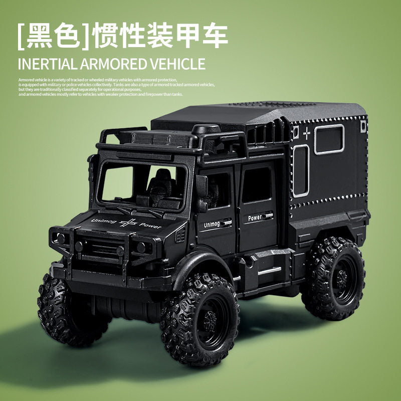 Toy Car Kidsren's Cartoon Mini Convertible Car Artificial Plastic Mini Car Model Boy Girl Car - [black] 899-45 armored…