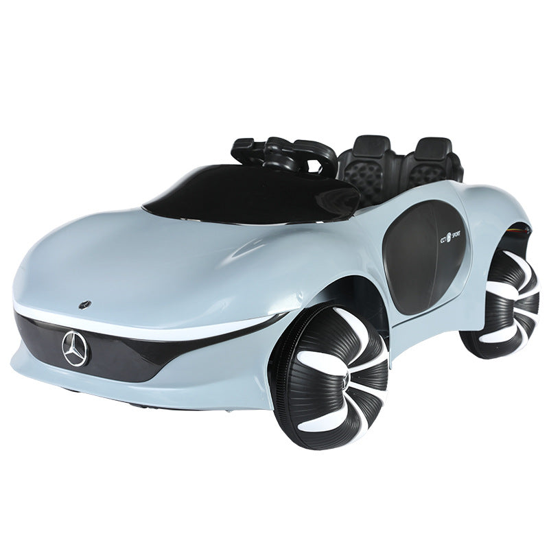 Children's electric four-wheel car 1-6 years old boys and girls baby remote control toy car can sit adults children…