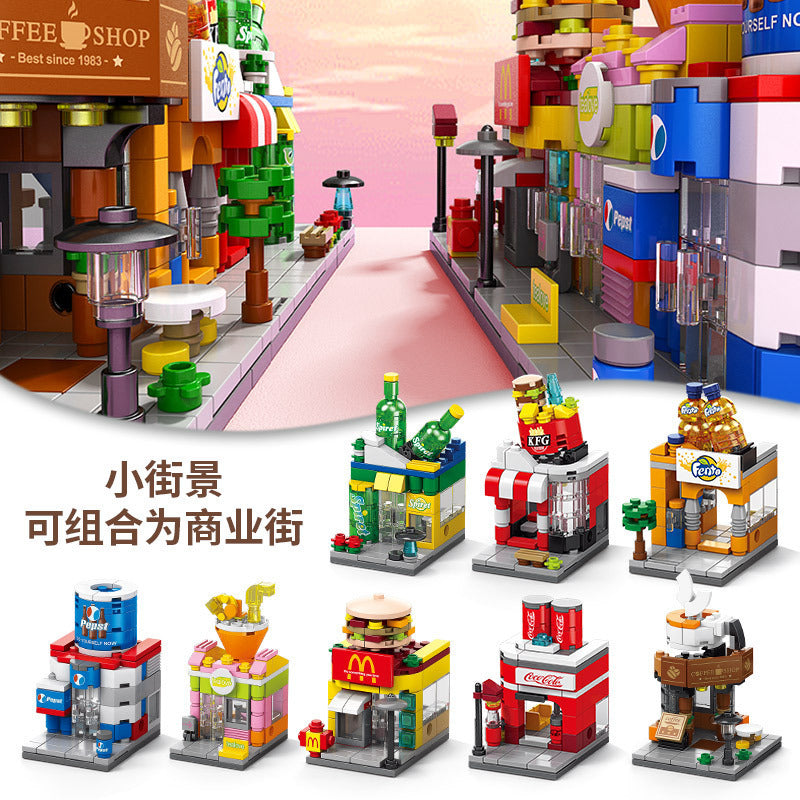 Back-To-School Gift: Building Blocks for Assembling Various Street Scenes, Small Reward Gifts for Elementary School…