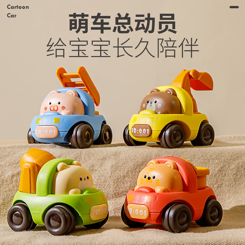 Cross-border children inertia car girl boy toy engineering vehicle kindergarten engineering vehicle gift stall wholesale