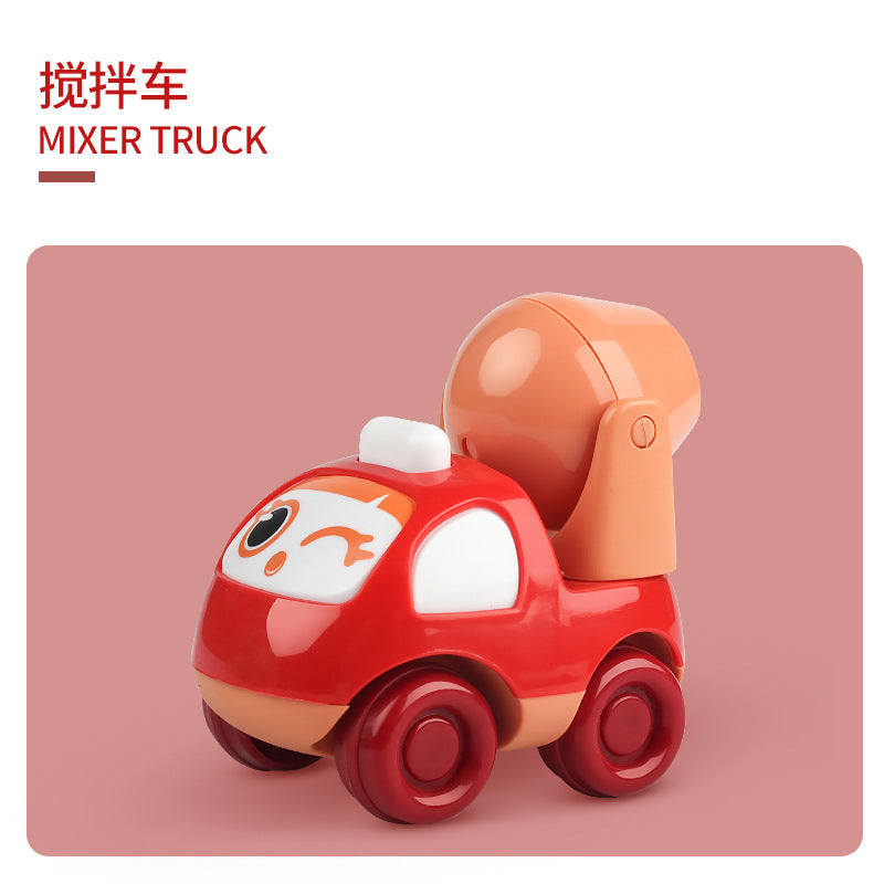 Chattering ground stall adorable engineering team inertia cartoon car variety of models without battery children's toys…