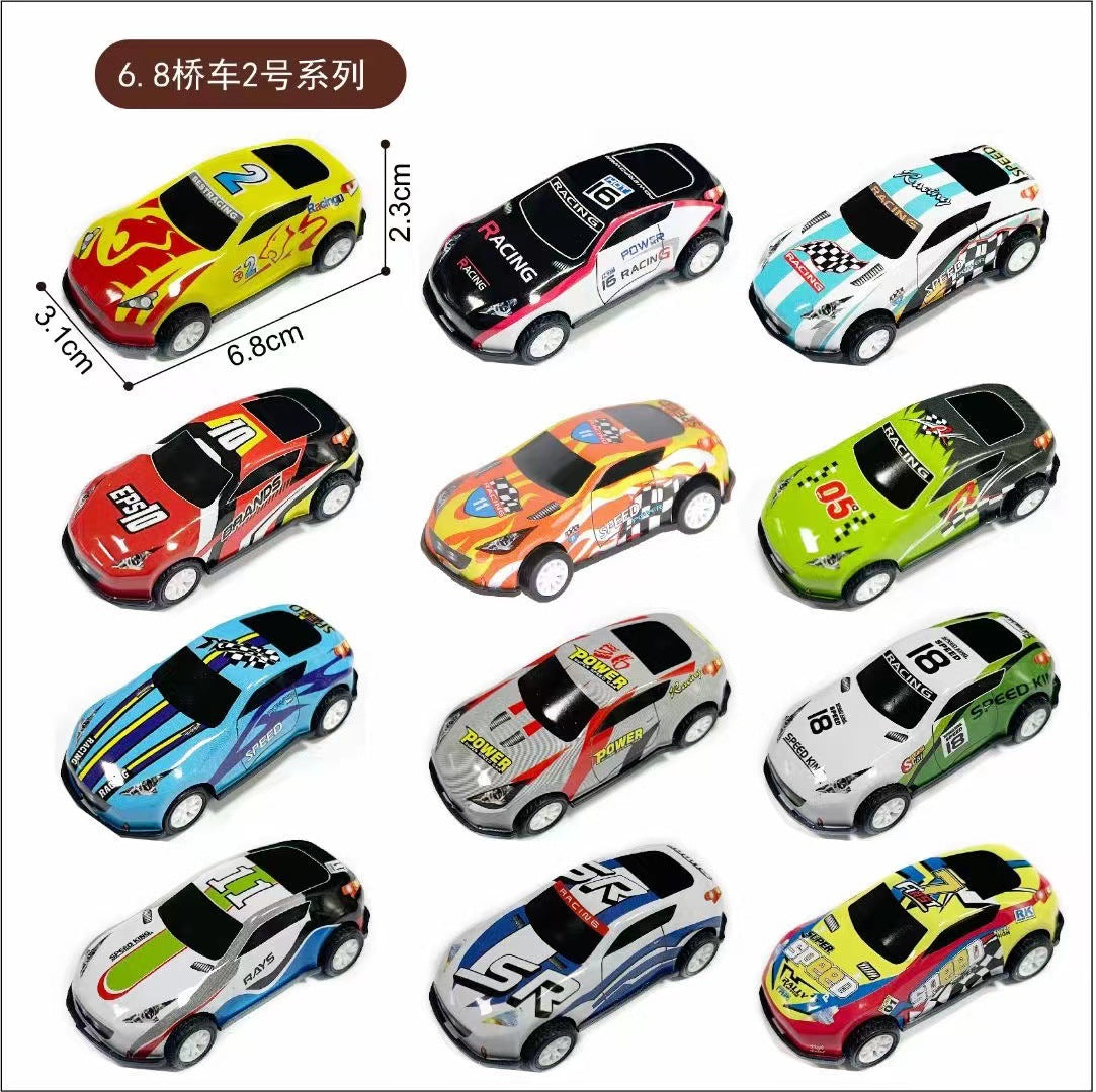 Alloy Pull-Back Metal Inertia Mini Car Children's Toy for Boys, Small Gift for Kindergarten Kids, Wholesale - Car no. 2…
