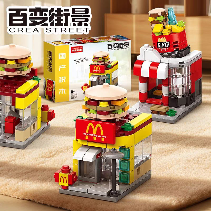 Back-To-School Gift: Building Blocks for Assembling Various Street Scenes, Small Reward Gifts for Elementary School…