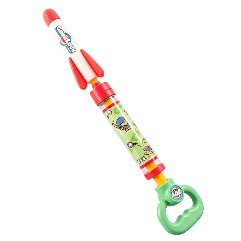 Hand-Held Rocket Launcher, Glowing Foam Rocket, Flying Cannon, Children's Launch Toy, Small Commodity for Street Stalls…