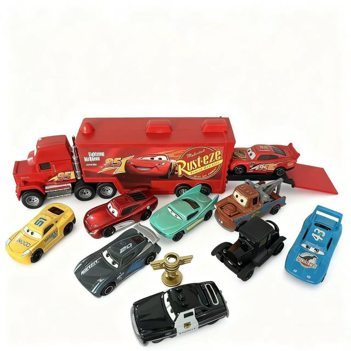 Cross-border exquisite set of alloy Thomas & Friends mini alloy pull-back inertia toy cars wholesale - image 5