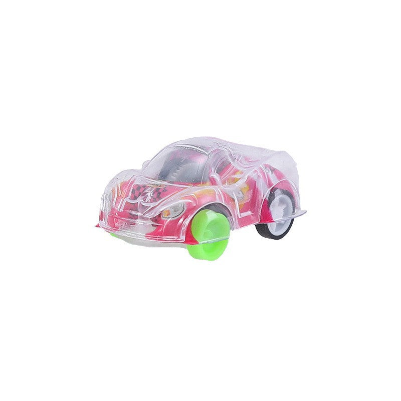 Double color shell transparent back force car inertia mini racing wholesale toy push gift boy model - image 5