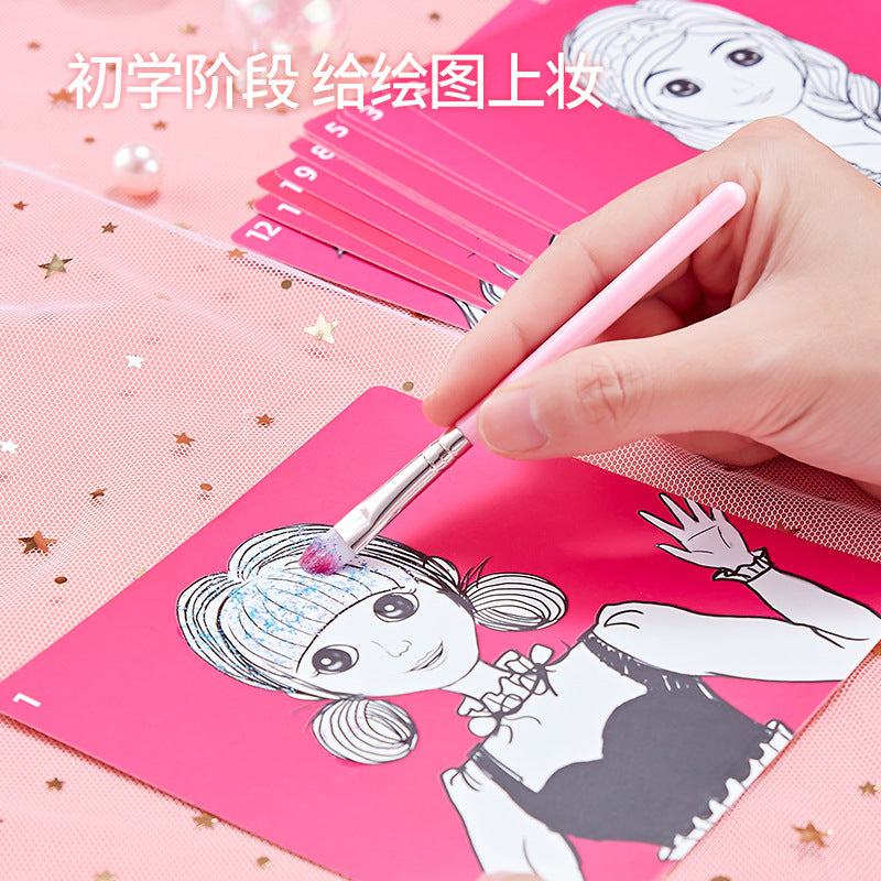 Cross-Border Hot Selling Children's Cosmetics Toy Set Exquisite Girl Stage Dressing Nail Polish Makeup Box Play House…