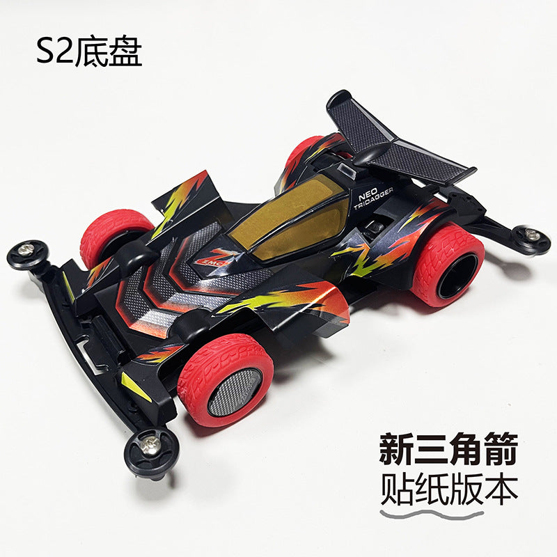 Jie pin Mini four-wheel drive assembly model MS segmented chassis shock absorber series tenhuang superstar Science and…