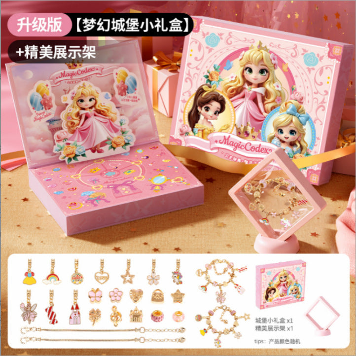 New in stock: Mid-Autumn Festival lucky charm bracelet blind box, DIY handmade jewelry, bead stringing gift box, toy…