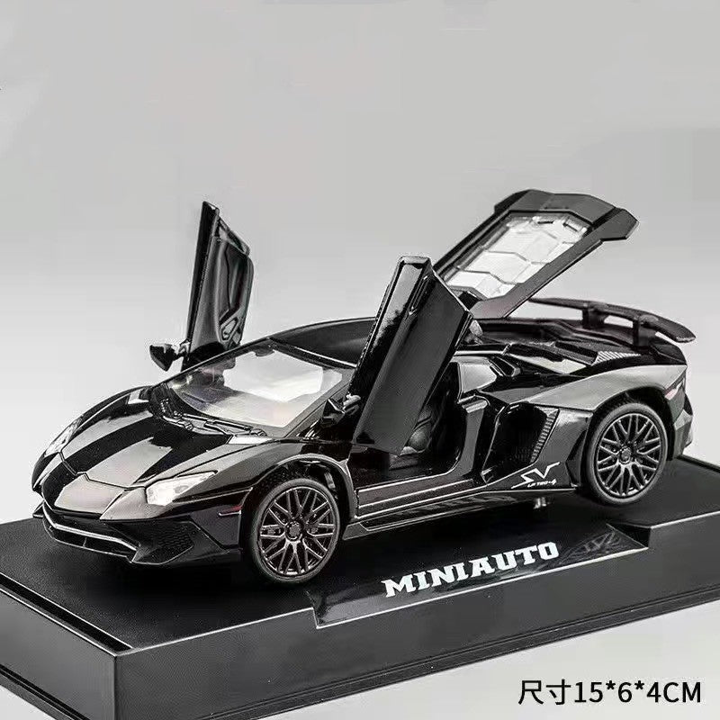 1:32 Supercar Lp780 Alloy Car Model Simulation Sports Car Racing Car Boys' Children's Toy Collectible Display Piece…