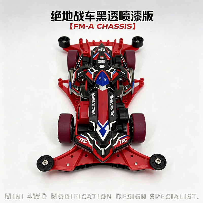 Jie pin Mini four-wheel drive assembly model MS segmented chassis shock absorber series tenhuang superstar Science and…