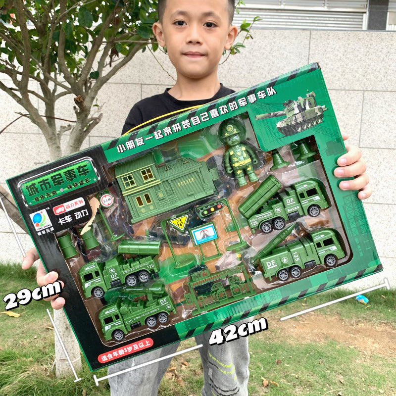 Wholesale Construction Vehicles, Fire Truck Models, Inertia Pull-Back Car Sets, Engineering Toy Cars, Boys' Toys, Street…