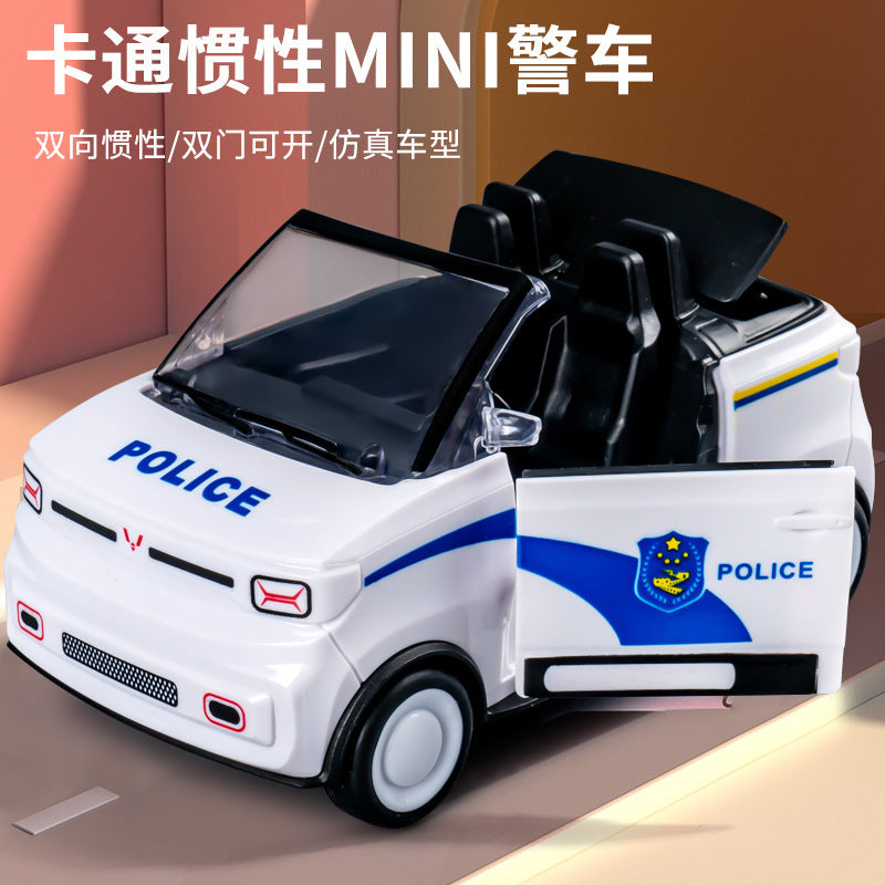Children's Car Toys Inertia Drop Resistant Transparent Gear Light Toys Car Model Night Market Stall Wholesale Gifts - Mini…