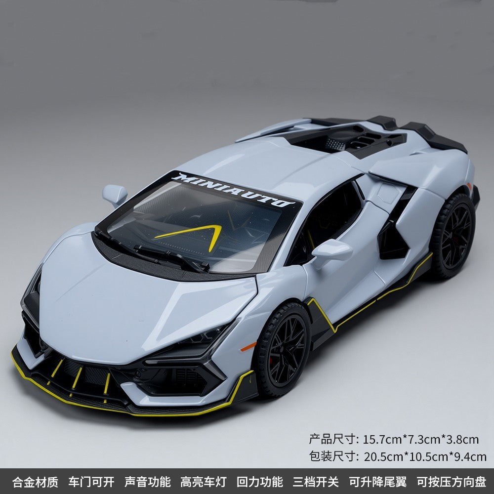 1:32 Supercar Lp780 Alloy Car Model Simulation Sports Car Racing Car Boys' Children's Toy Collectible Display Piece…