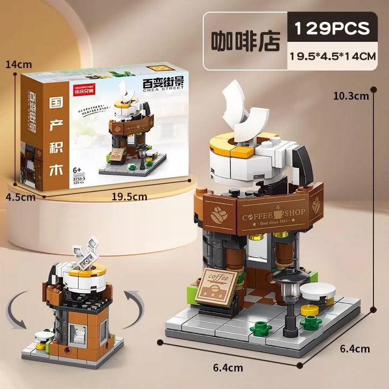 Back-To-School Gift: Building Blocks for Assembling Various Street Scenes, Small Reward Gifts for Elementary School…
