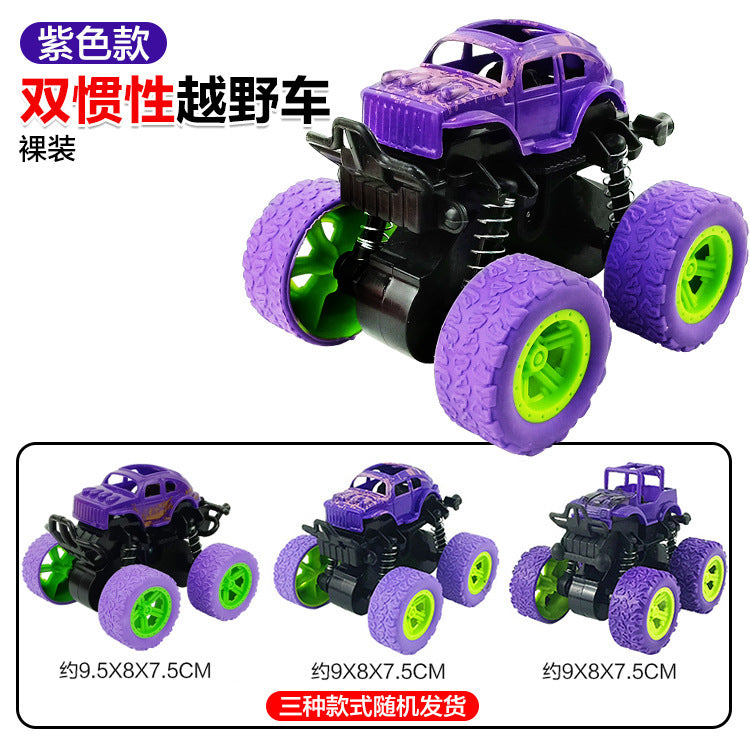 Cross-border Specially Designed for Inertial Four-wheel Drive Off-road Vehicle Boy Toy Dump Truck Anti-fall Baby Gift Stunt…