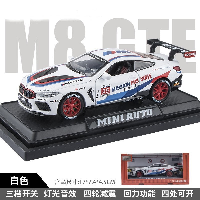 1:32 Supercar Lp780 Alloy Car Model Simulation Sports Car Racing Car Boys' Children's Toy Collectible Display Piece…