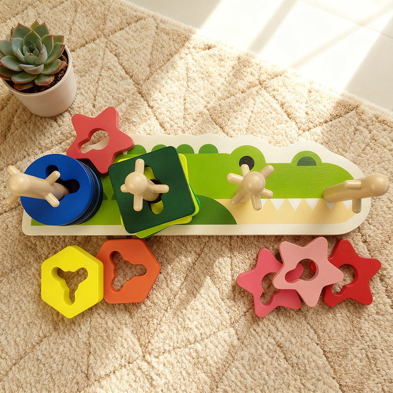Baby and Children's Fence Busy Board DIY Accessories Early Education Educational Toys for Learning Words and Numbers Hole…