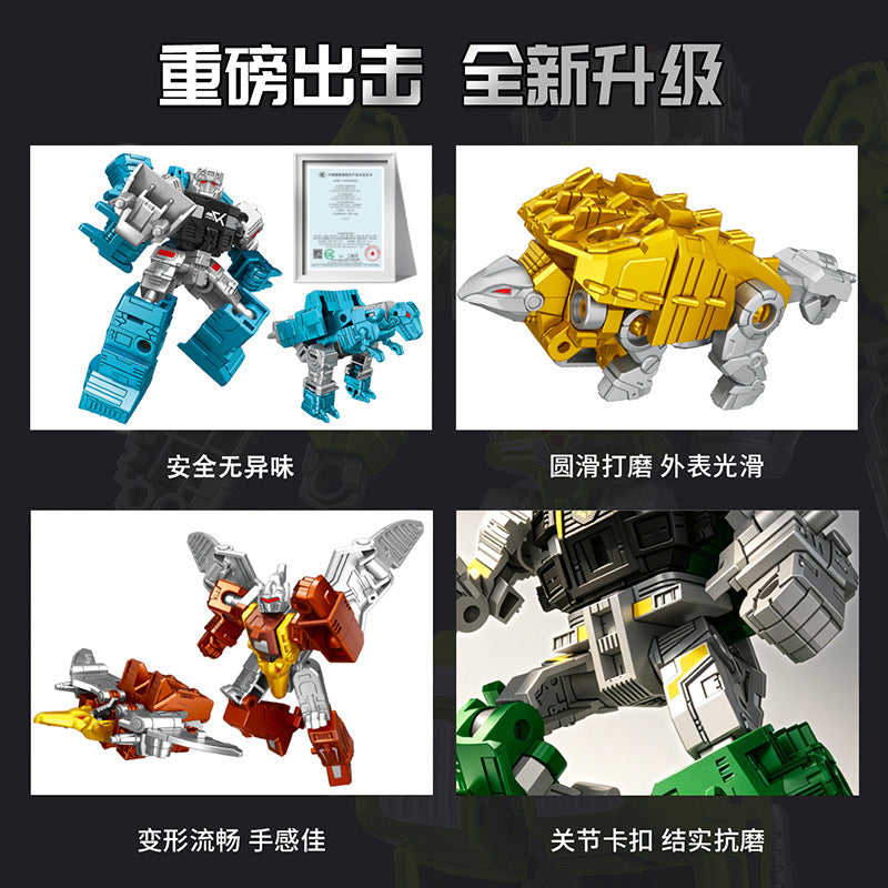 Cross-border Transforming Robot Model Children's Mecha Toy Dual-Form Car Action Figure Boys' Gift Set Wholesale - 【Random…