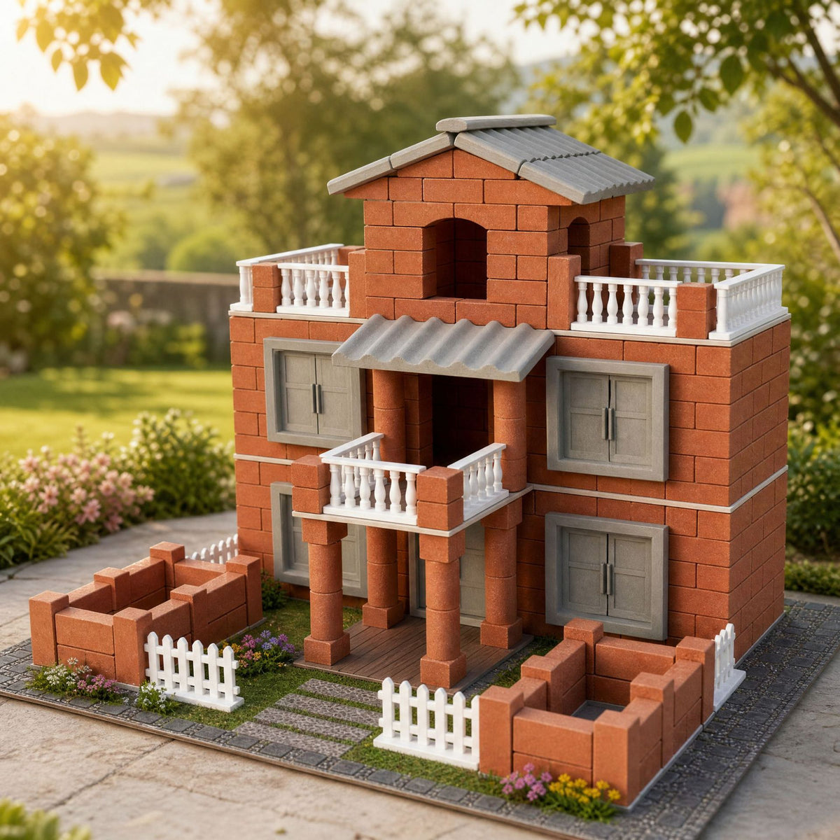 Mason Children's DIY Small House Building Model Assembly Educational Early Learning Toy - image 3