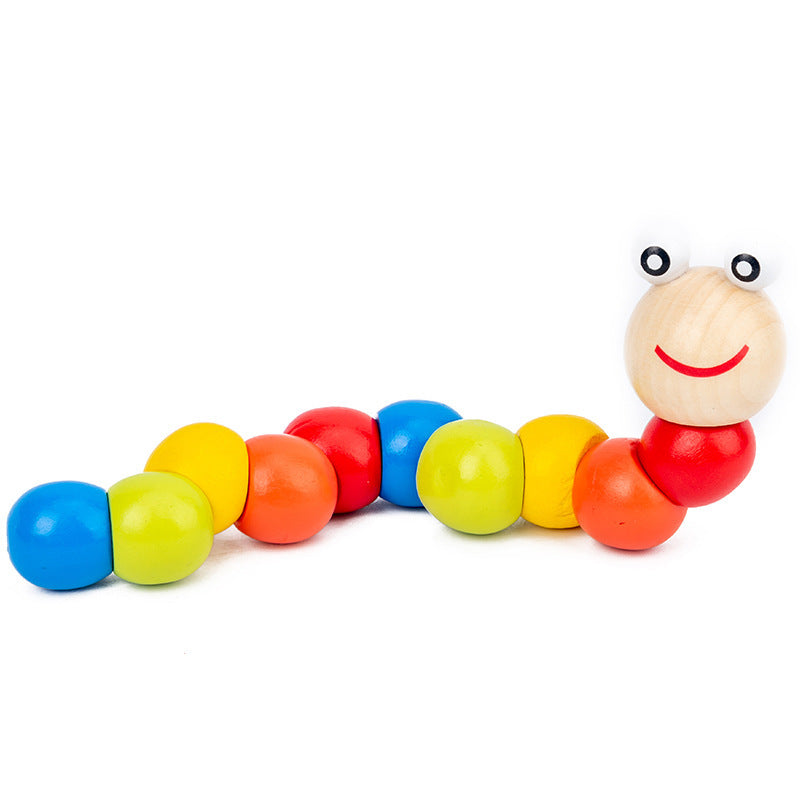 Early Education Benefit Intelligence Building Blocks Infant Children's Wooden Toys Wound Beads Xylophone Preschool…