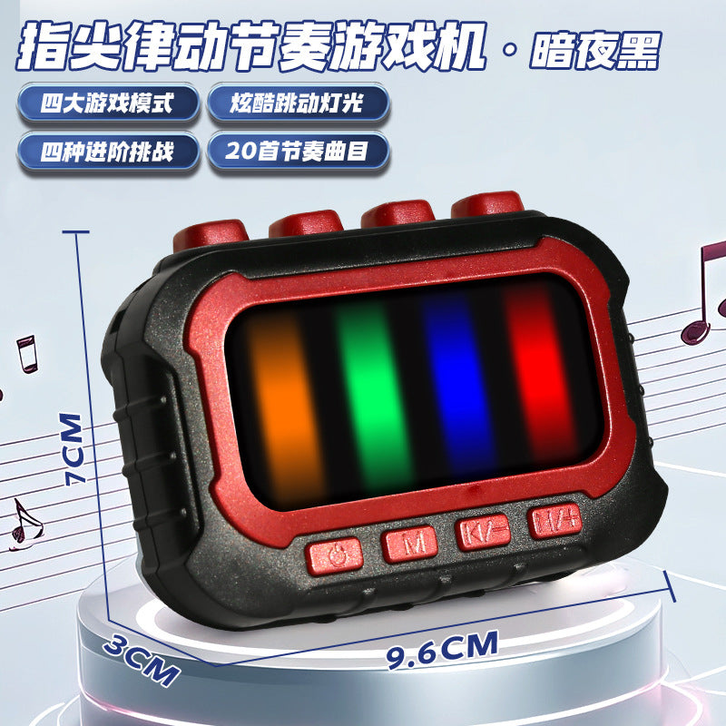Children's Handheld Game Console, Fingertip Rhythm, Hand Speed ​​Training, Concentration and Decompression Artifact, Rhythm…