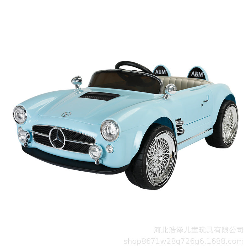 Children's Electric Four-Wheel Car, Toddler Remote Control Car, Baby Toy Car, Children's Classic Car, Rechargeable and Can…