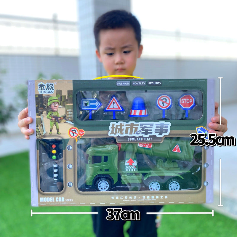 Wholesale Construction Vehicles, Fire Truck Models, Inertia Pull-Back Car Sets, Engineering Toy Cars, Boys' Toys, Street…