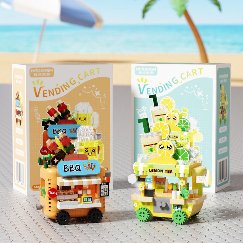 Compatible with Le Dream Store Micro-Particle Building Blocks, Street Scene Ornaments, Children's Educational DIY Toys ​…