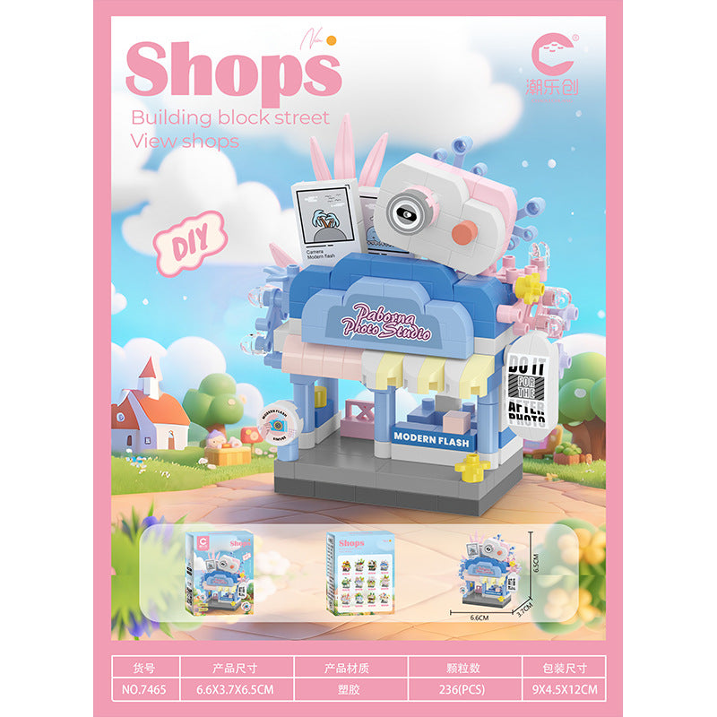 Back-To-School Gift: Building Blocks for Assembling Various Street Scenes, Small Reward Gifts for Elementary School…