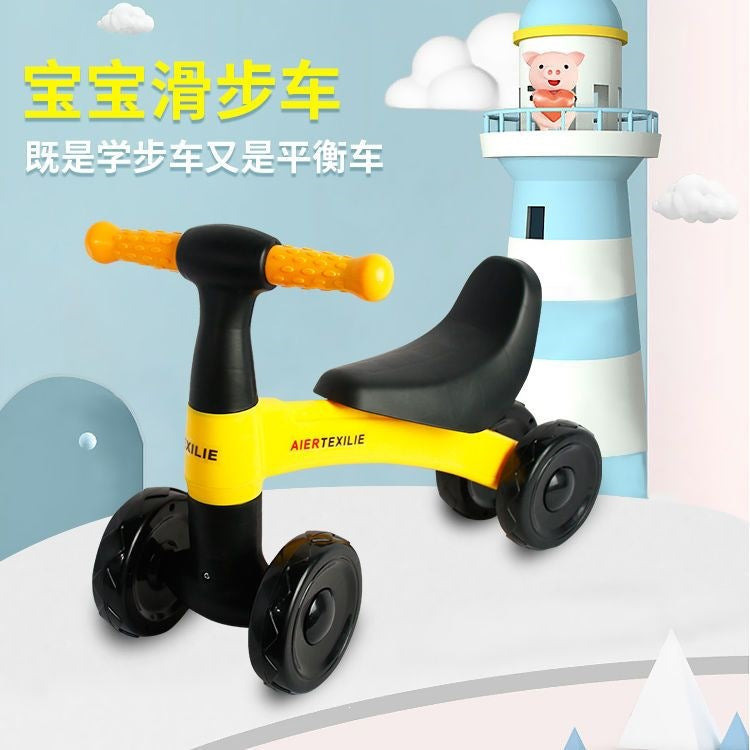 Silent swing car for 1-3 year olds, balance car for girls, ride-on sliding car for toddlers, balance car for young children…