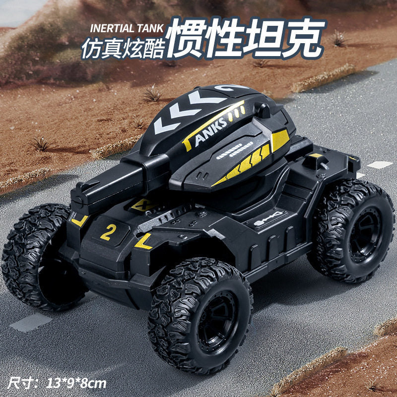 Toy Car Kidsren's Cartoon Mini Convertible Car Artificial Plastic Mini Car Model Boy Girl Car - [black] 899-27 inertia tank…