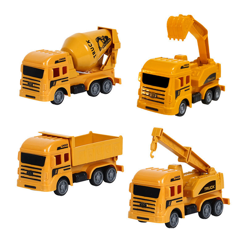 Wholesale Construction Vehicles, Fire Truck Models, Inertia Pull-Back Car Sets, Engineering Toy Cars, Boys' Toys, Street…