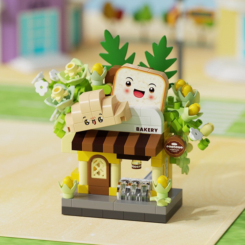 Back-To-School Gift: Building Blocks for Assembling Various Street Scenes, Small Reward Gifts for Elementary School…