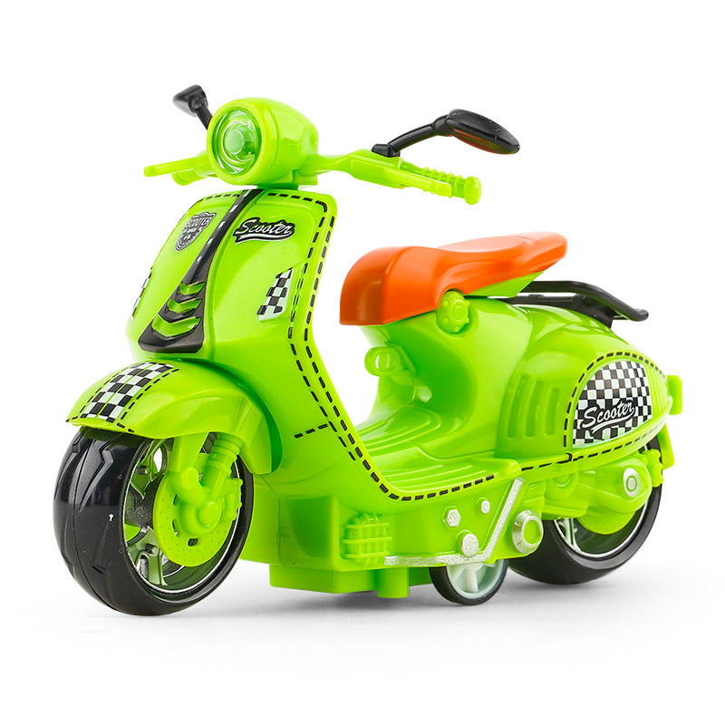 Cross-border generation children's toy boy baby simulation alloy motorcycle ornaments key chain model toy car - {mianyang…