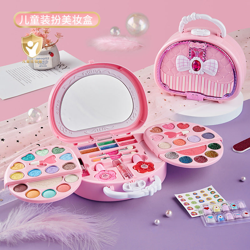 Children's Cosmetics Toy Set Camera Girl Princess Makeup Box Small Toy Box Baby's Nail Polish Gift