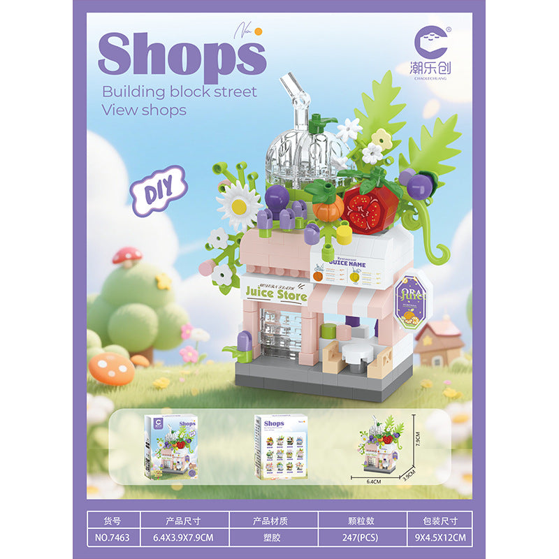 Back-To-School Gift: Building Blocks for Assembling Various Street Scenes, Small Reward Gifts for Elementary School…