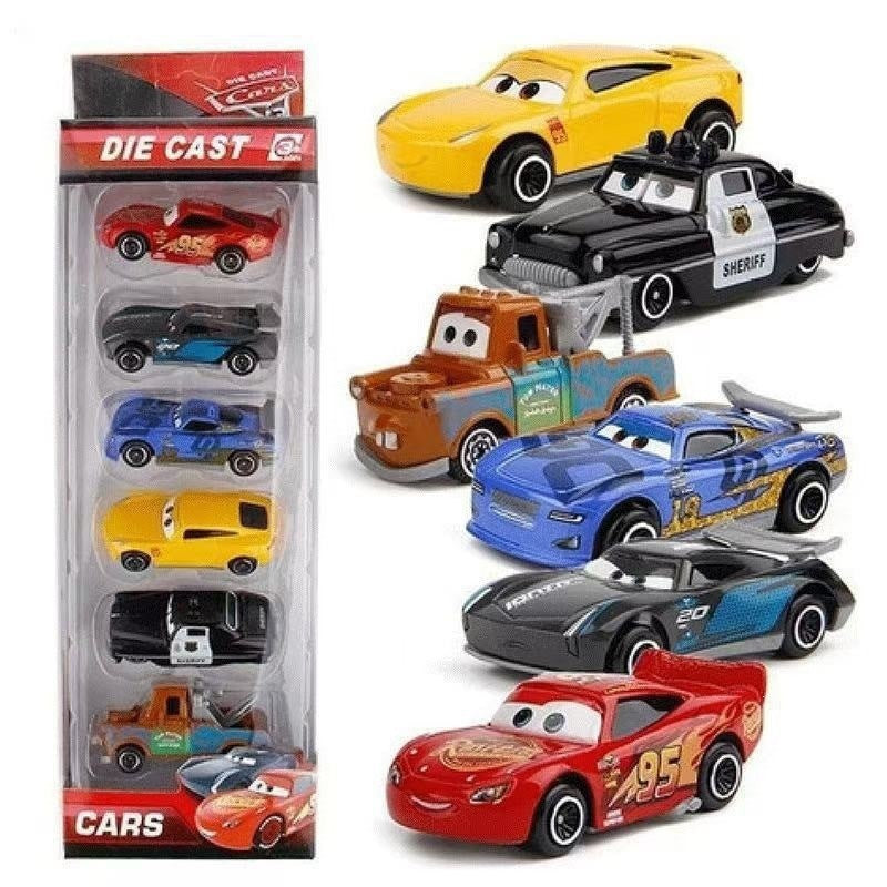 Cross-border exquisite set of alloy Thomas & Friends mini alloy pull-back inertia toy cars wholesale - 【6-Pack】Cars Series…