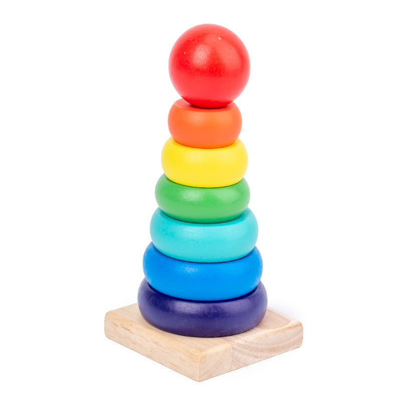 Early Education Benefit Intelligence Building Blocks Infant Children's Wooden Toys Wound Beads Xylophone Preschool…
