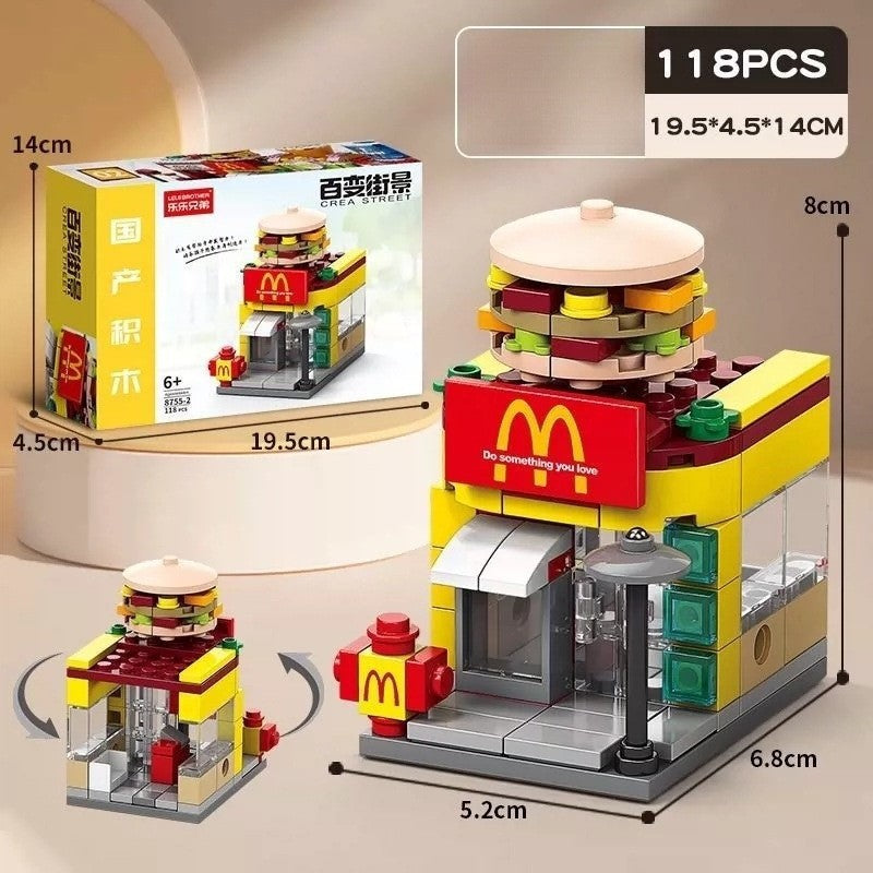 Back-To-School Gift: Building Blocks for Assembling Various Street Scenes, Small Reward Gifts for Elementary School…