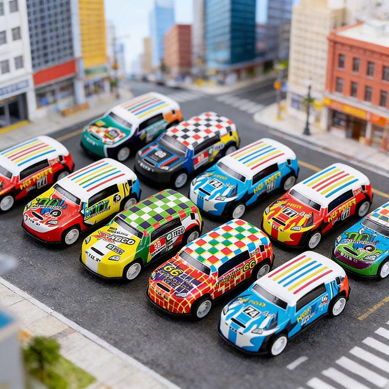 Alloy Toy Car Children's Pull-Back Car Toy Car Simulation Model Boy Gift Kindergarten Prize Small Gift - image 3