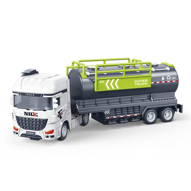 Children's High-Quality New Inertial Sanitation Engineering Car Model Toy for Boys, Small Gift, Direct Supply from…