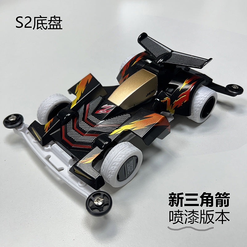 Jie pin Mini four-wheel drive assembly model MS segmented chassis shock absorber series tenhuang superstar Science and…