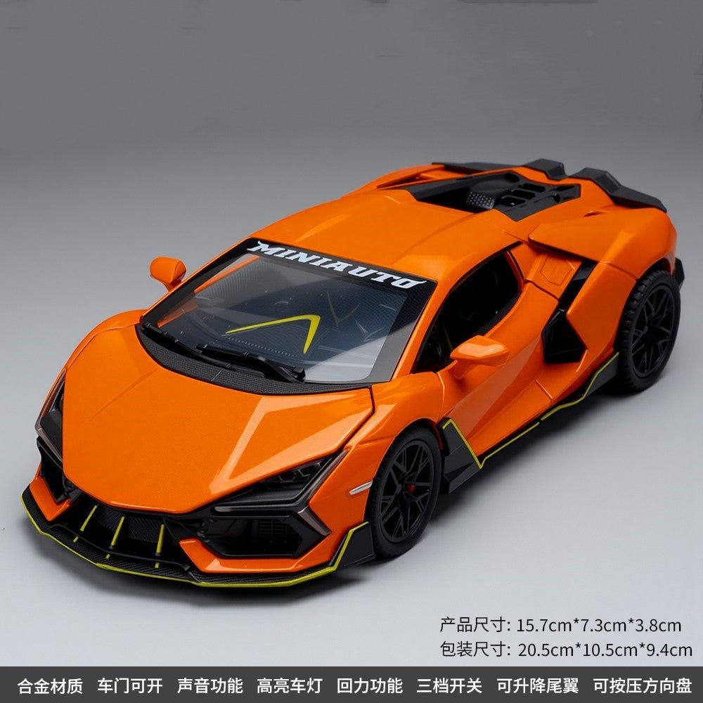 1:32 Supercar Lp780 Alloy Car Model Simulation Sports Car Racing Car Boys' Children's Toy Collectible Display Piece…