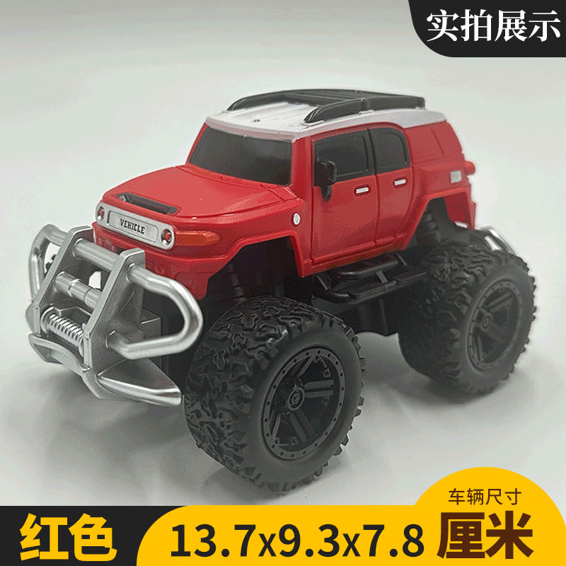 Children's Car Toys Inertia Drop Resistant Transparent Gear Light Toys Car Model Night Market Stall Wholesale Gifts - New…